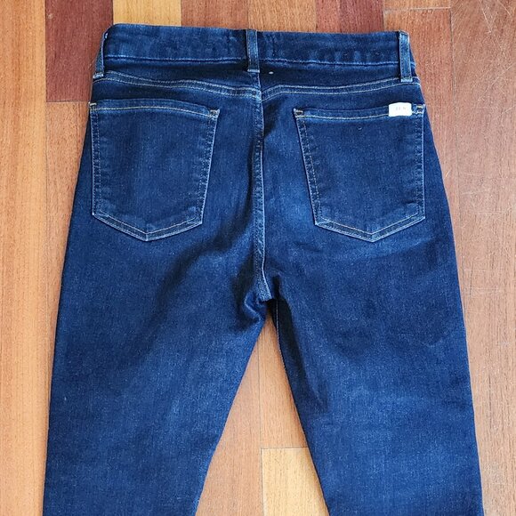 7 For All Mankind "JEN7" Dark Wash Ankle Skinny Jeans Size 4 - Picture 11 of 16